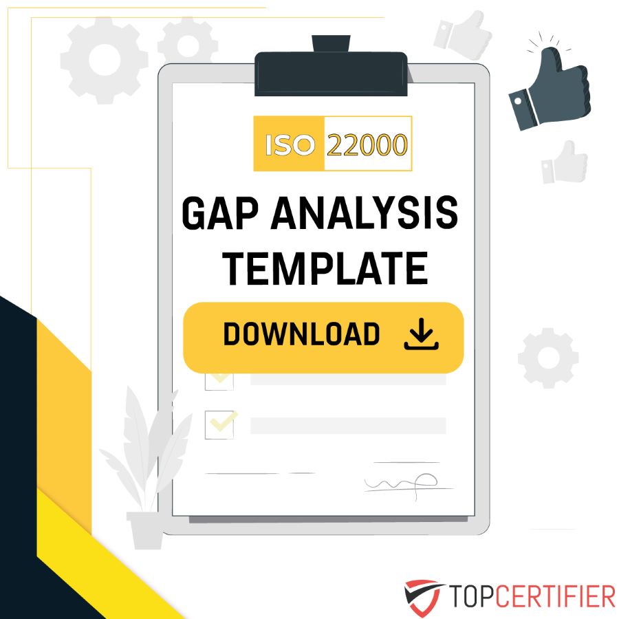 ISO 22000 Gap Analysis Template
